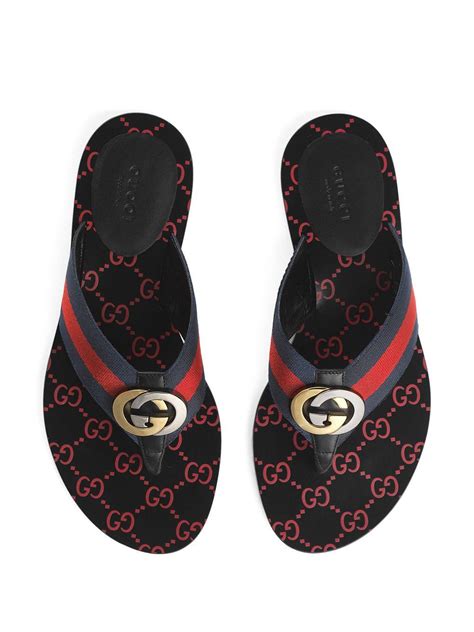 bottom of gucci flip flops|gucci flip flops for cheap.